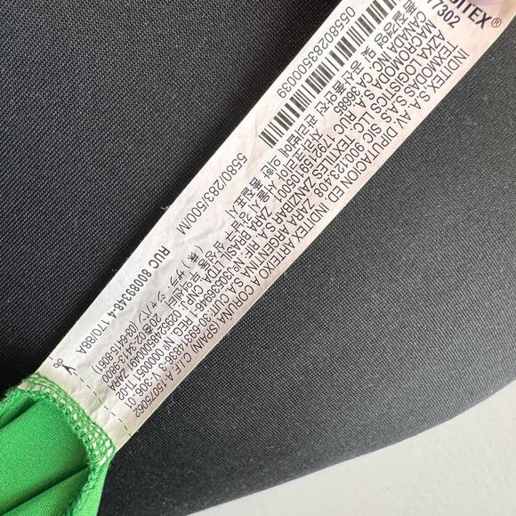 ZARA Green Bustier Bodysuit Stretch Sweetheart Neck Spaghetti Strap Sz M Medium - Picture 5 of 6